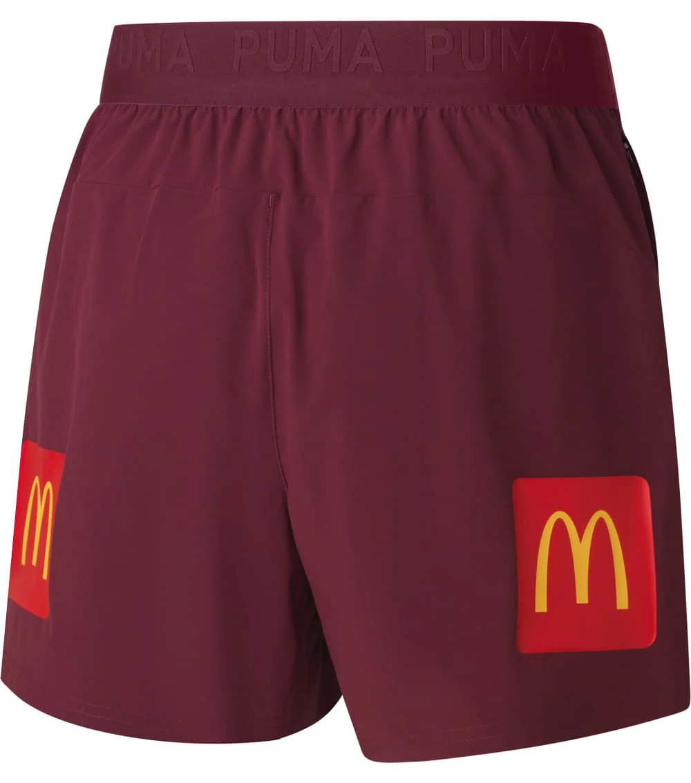 QLD Maroons State of Origin 2025 NRL Mens Maroon Training Shorts - Image 2