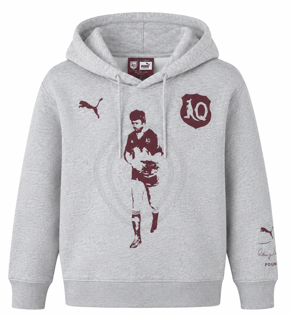 QLD Maroons 2025 State of Origin Kids Indigenous Hoodie - Image 2