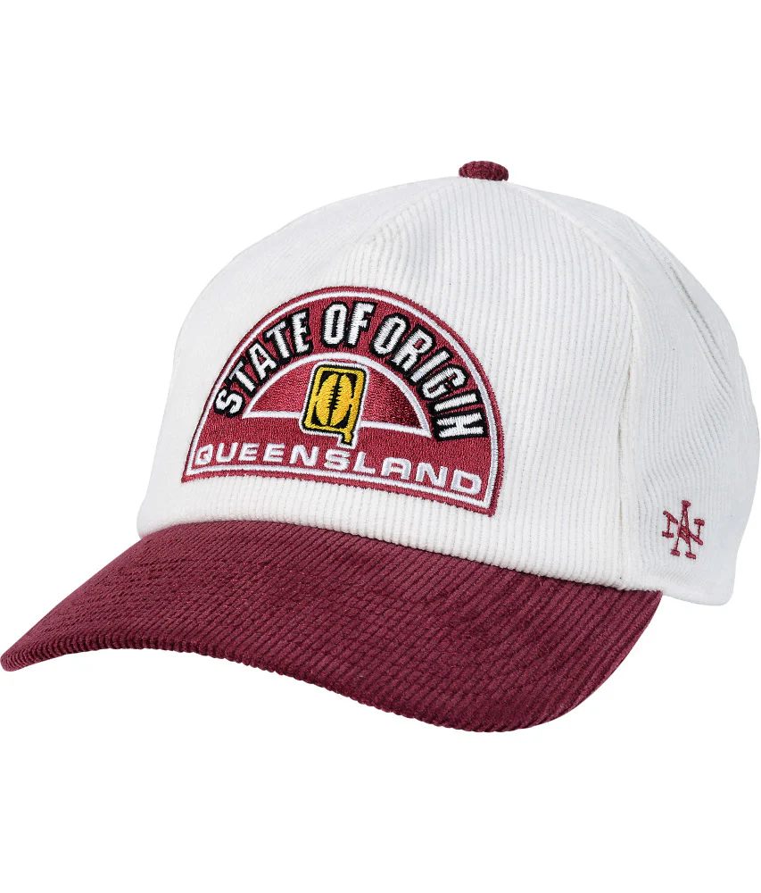 QLD Maroons 2026 State of Origin Retro Corduroy Cap