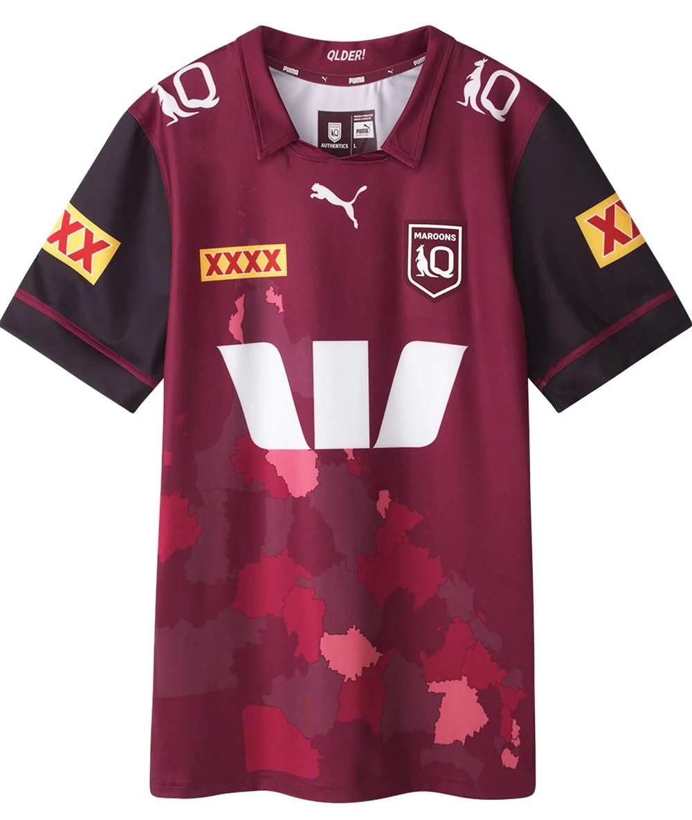 QLD Maroons 2026 State of Origin Mens Training Jersey - Image 2
