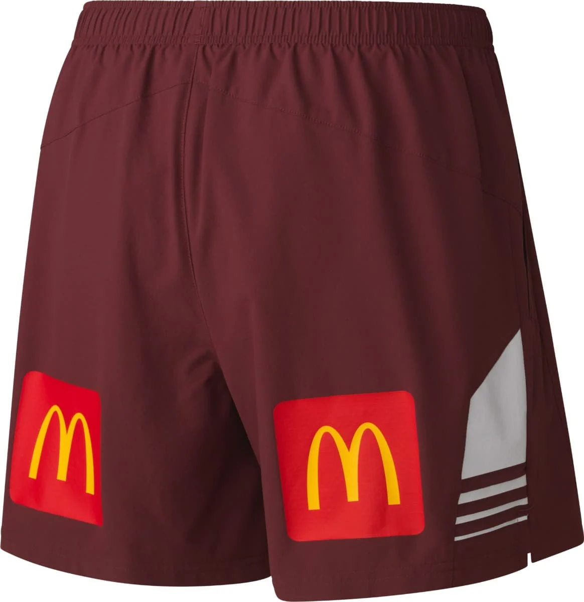 QLD Maroons State of Origin Mens Maroon Training Shorts - Image 2