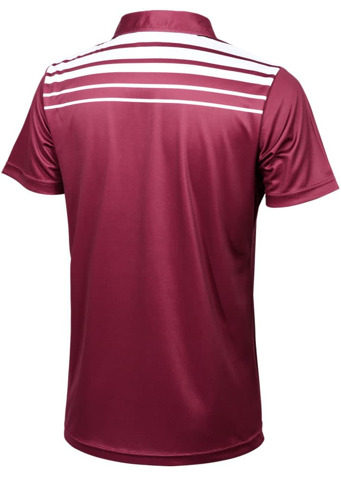 QLD Maroons State of Origin Mens Retro Polo Shirt - Image 3