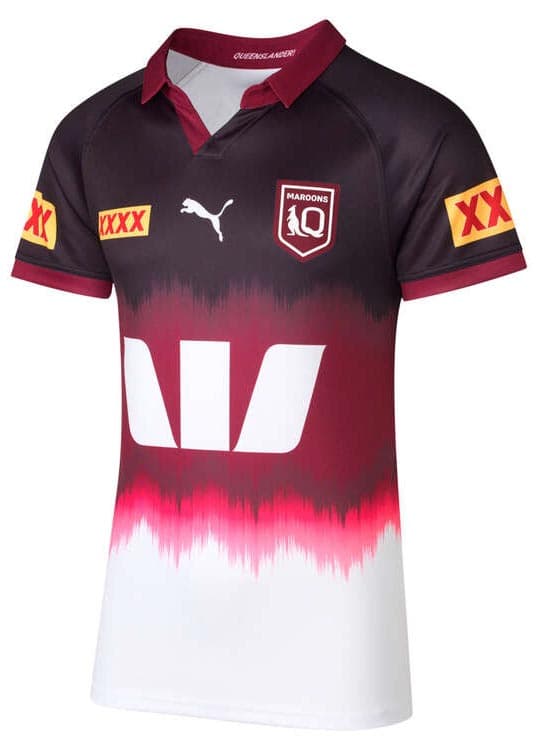QLD Maroons State of Origin Mens Training Jersey