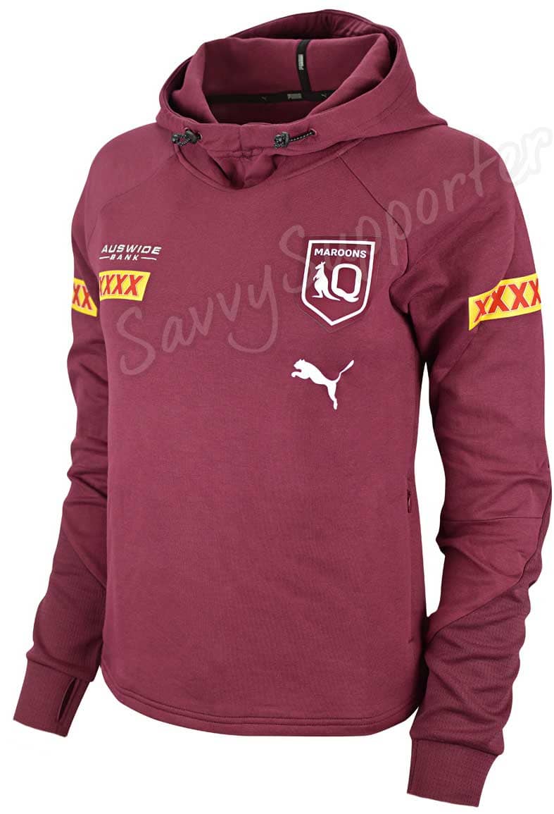 QLD Maroons State of Origin Ladies Team Hoody - Image 2