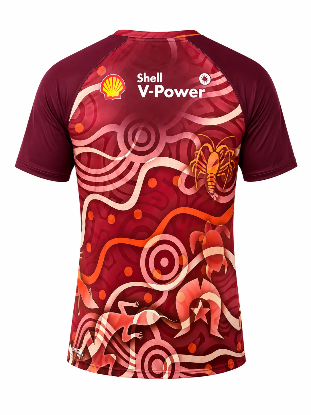 QLD Maroons State of Origin Mens Indigenous Jersey - Image 2