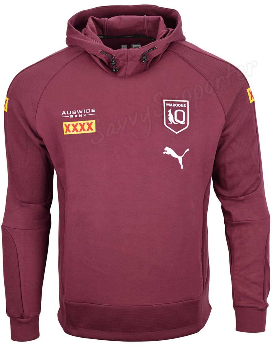 QLD Maroons State of Origin Mens Team Hoody S & M Only - Image 3
