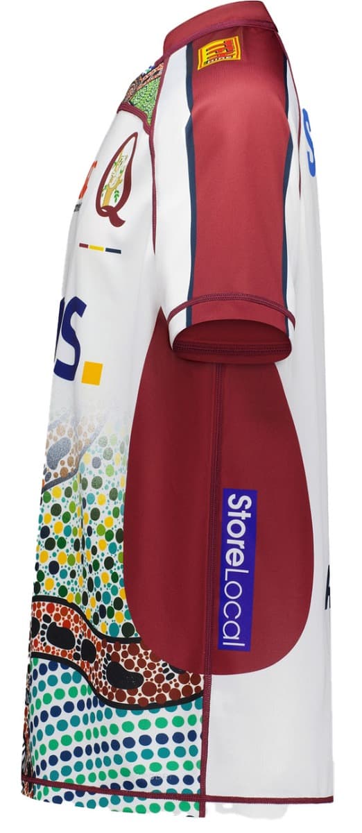 Queensland Reds 2024 Rugby Union Mens Indigenous Jersey - Image 3