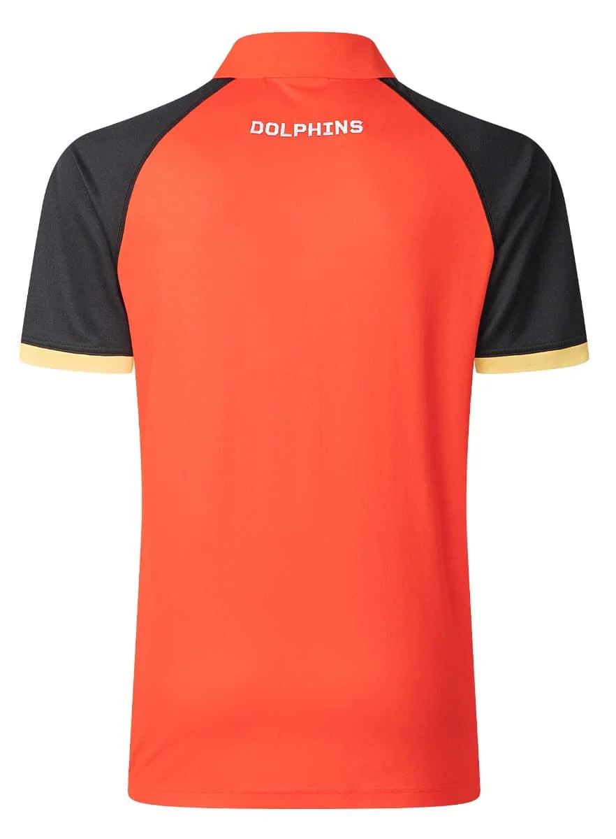 Redcliffe Dolphins 2025 NRL Mens Media Polo Shirt - Image 5