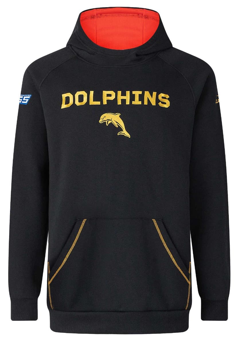 Redcliffe Dolphins 2025 NRL Mens Pullover Hoodie