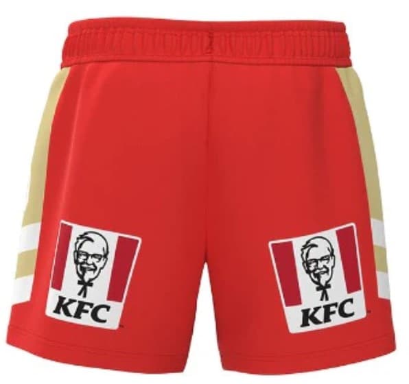 Redcliffe Dolphins NRL Mens Home Shorts - Image 2