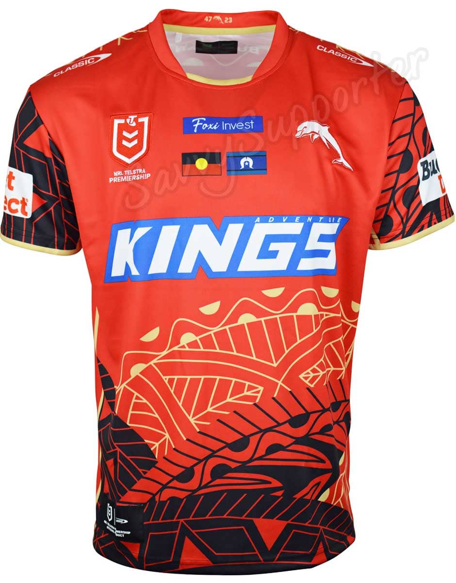 Redcliffe Dolphins NRL Mens Indigenous Jersey