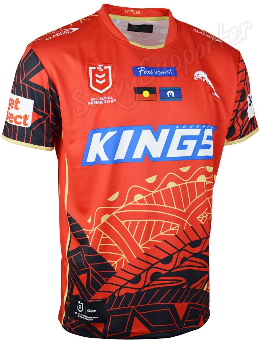 Redcliffe Dolphins NRL Mens Indigenous Jersey - Image 3