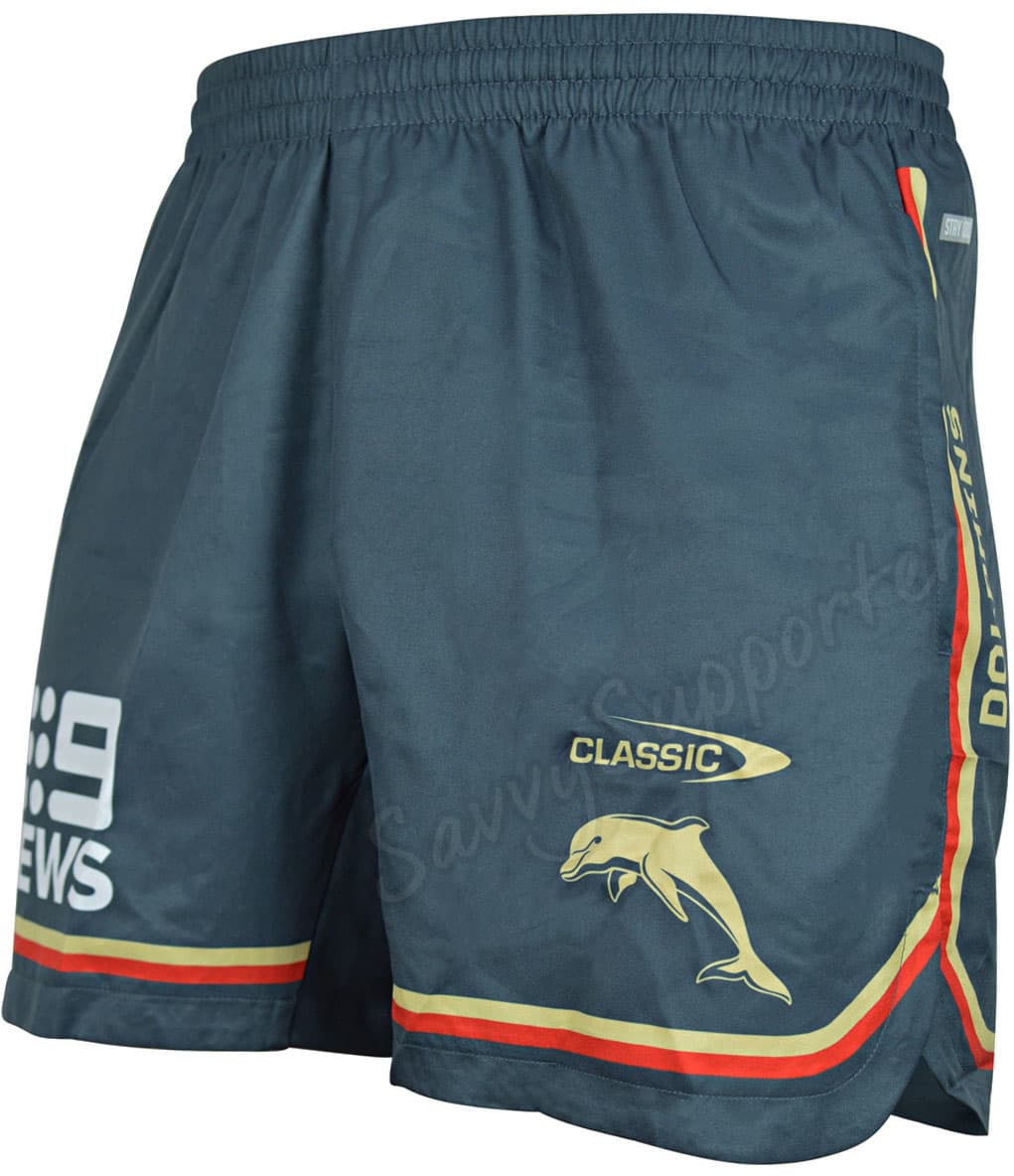 Redcliffe Dolphins NRL Mens Training Shorts