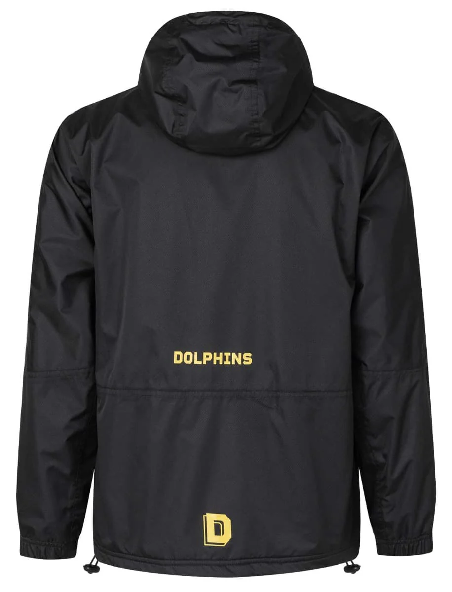 Redcliffe Dolphins NRL Kids Wet Weather Jacket - Image 2