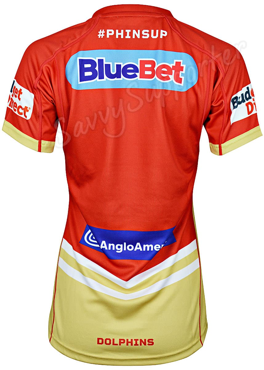 Redcliffe Dolphins NRL Ladies Home Jersey - Image 4