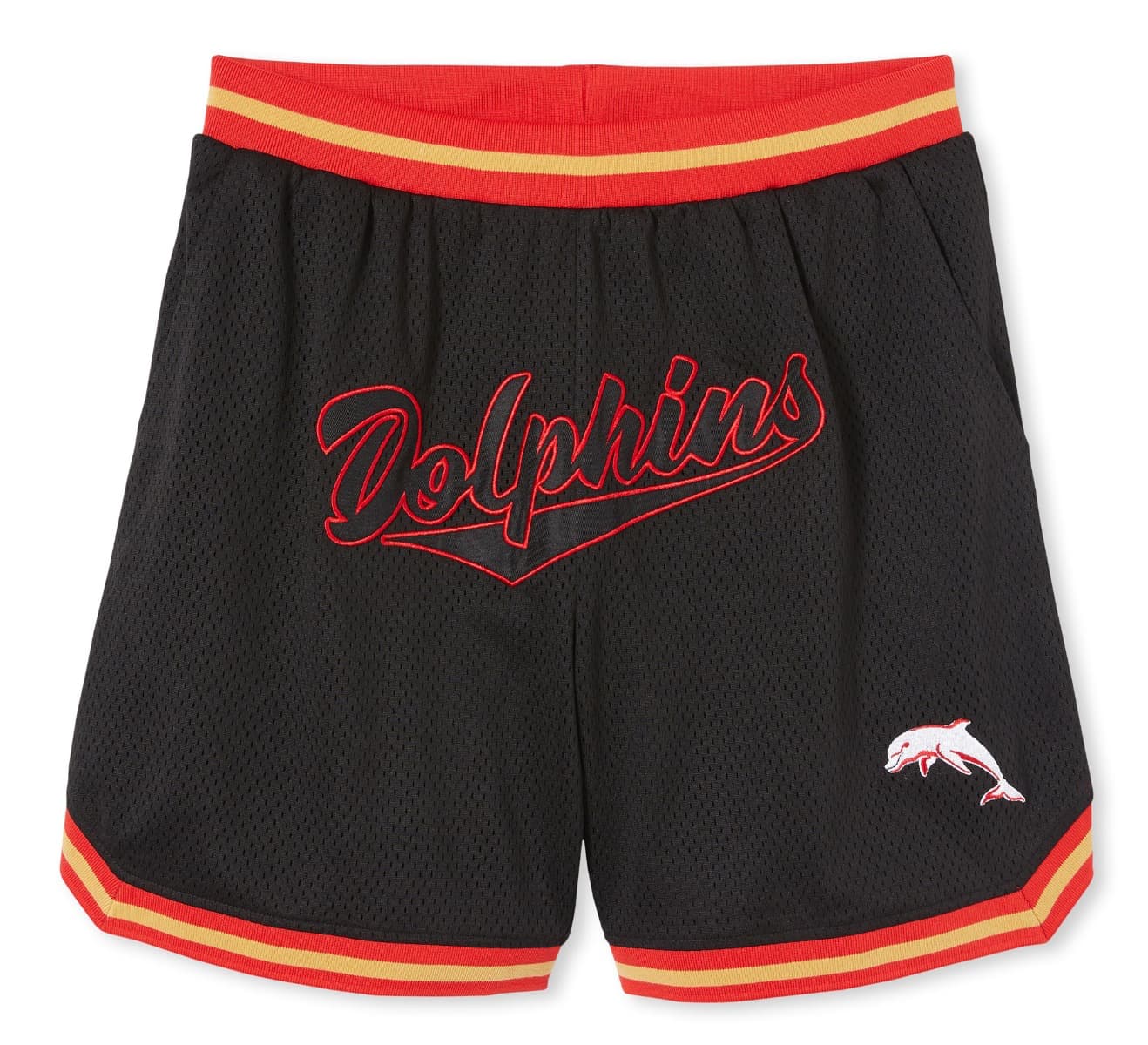 Redcliffe Dolphins NRL Mens Basketball Shorts