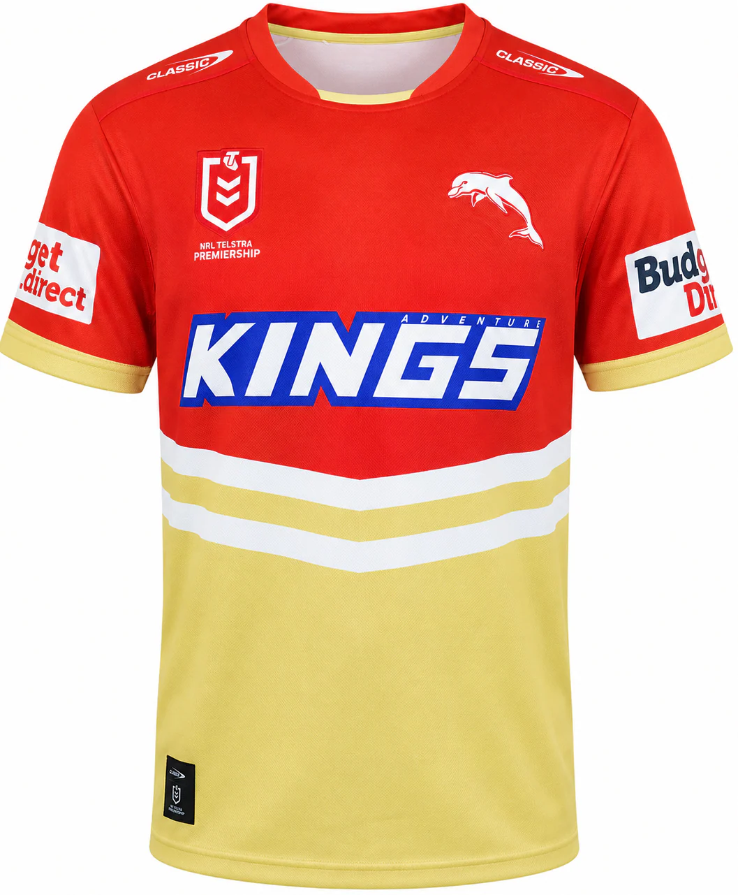 Redcliffe Dolphins NRL Mens Home Jersey - Image 2
