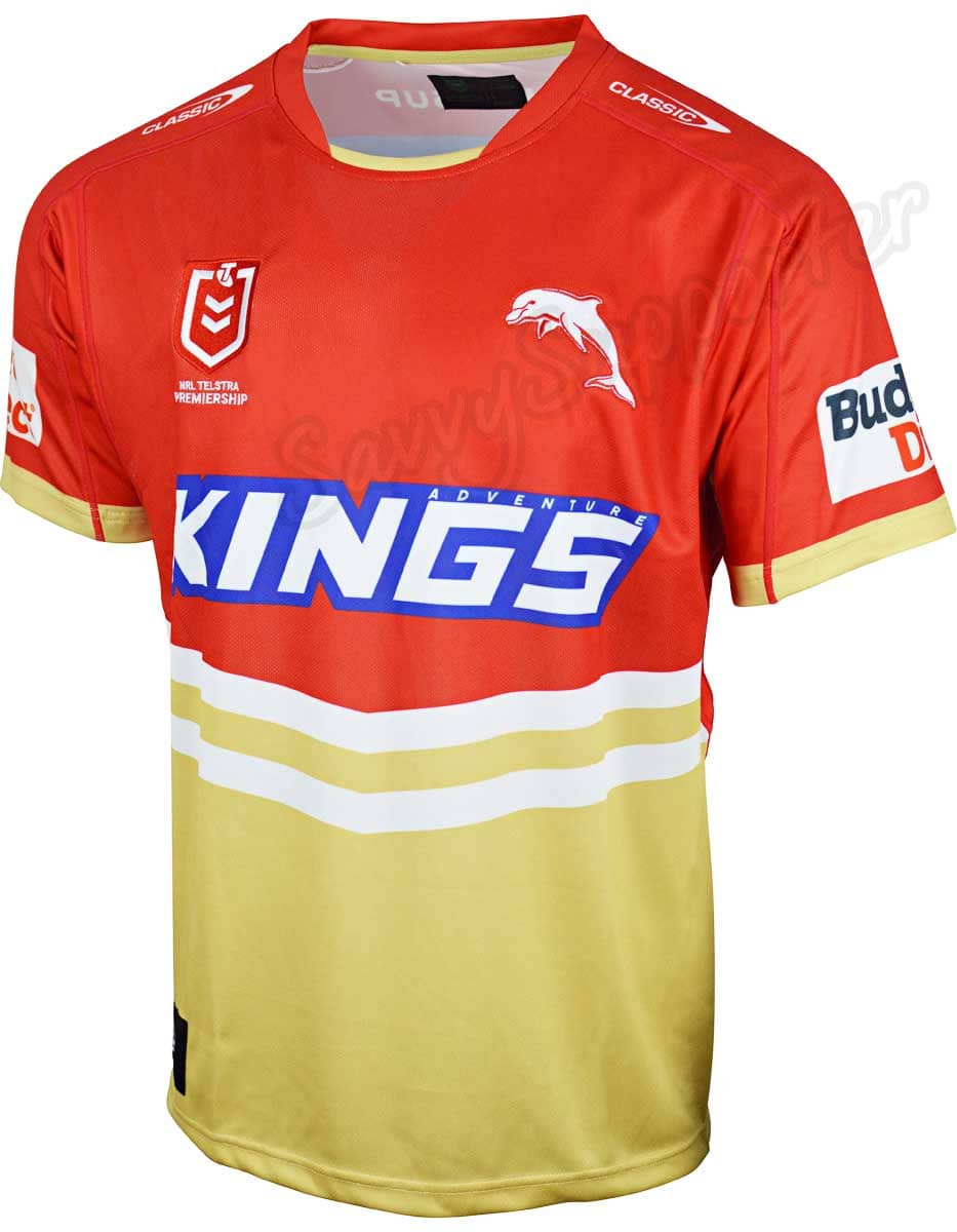 Redcliffe Dolphins NRL Mens Home Jersey - Image 3