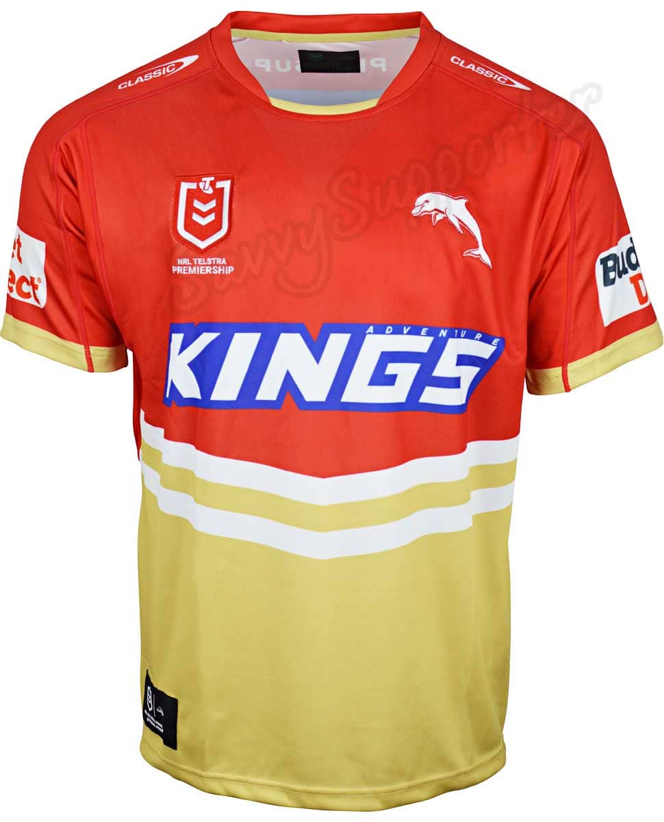 Redcliffe Dolphins NRL Mens Home Jersey - Image 5