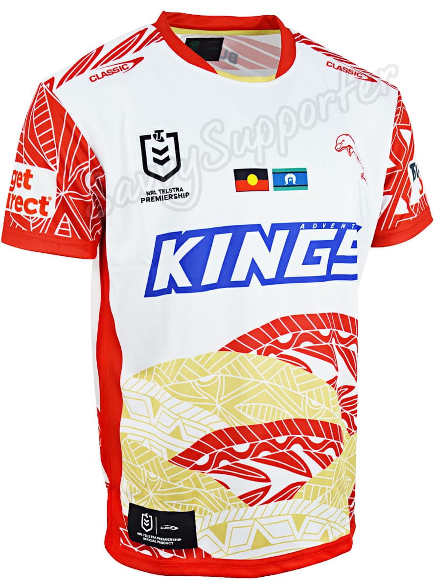Redcliffe Dolphins NRL Mens Indigenous Jersey - Image 2