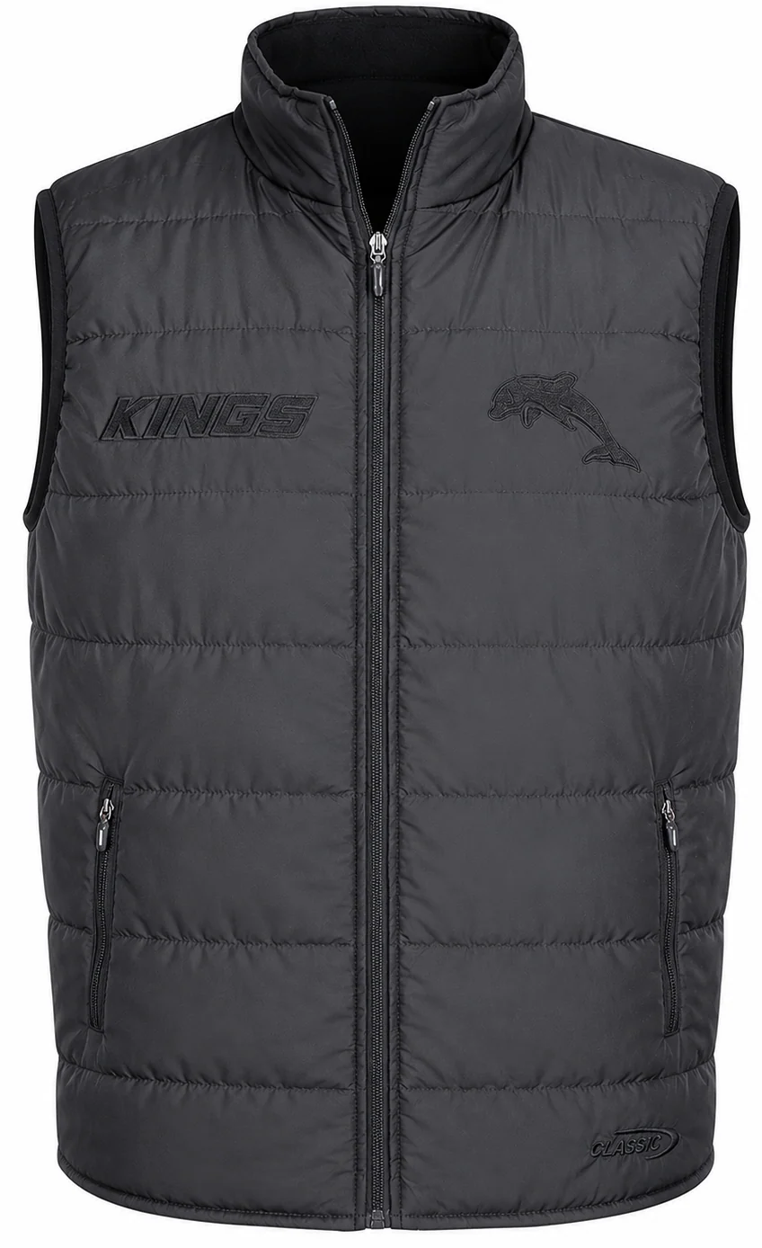 Redcliffe Dolphins NRL Mens Padded Vest - Image 2