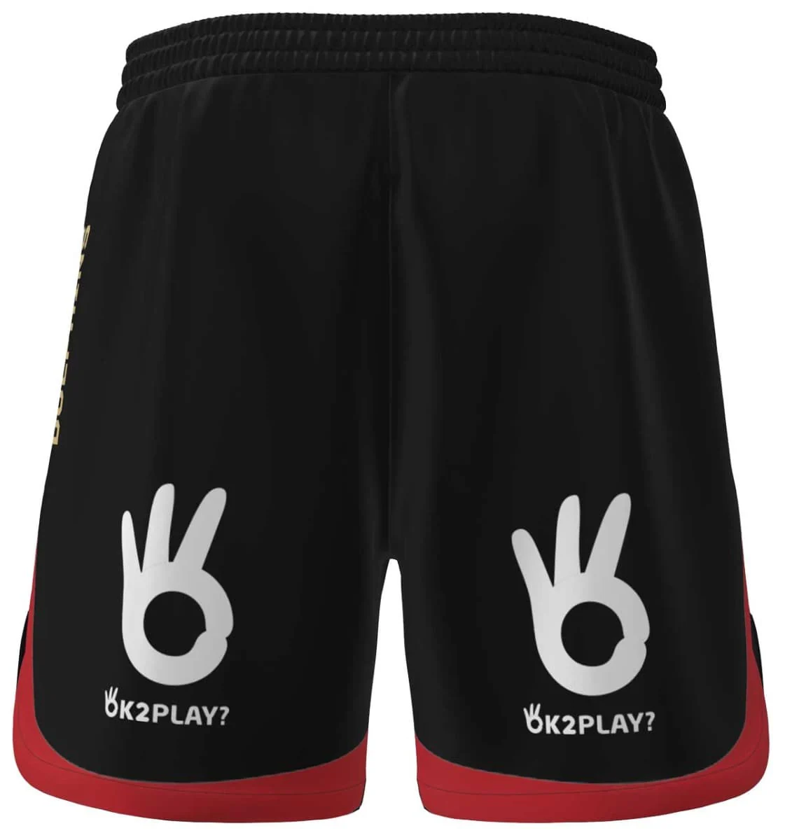 Redcliffe Dolphins NRL Mens Zip Training Shorts 4XL + 5XL - Image 3