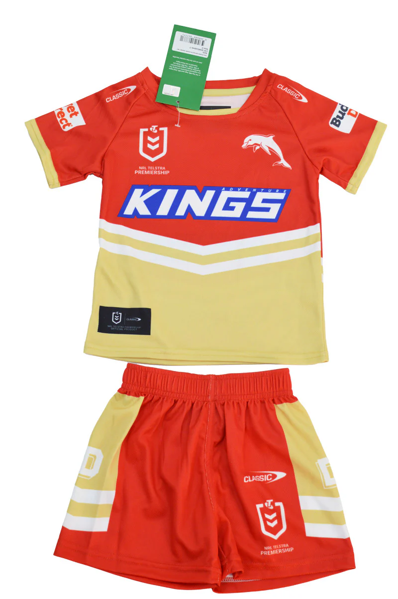 Redcliffe Dolphins NRL Toddler Home Jersey