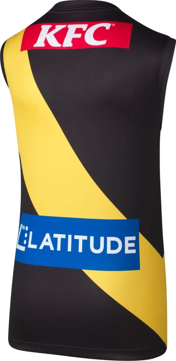Richmond Tigers 2025 AFL Kids Home Guernsey - Image 2