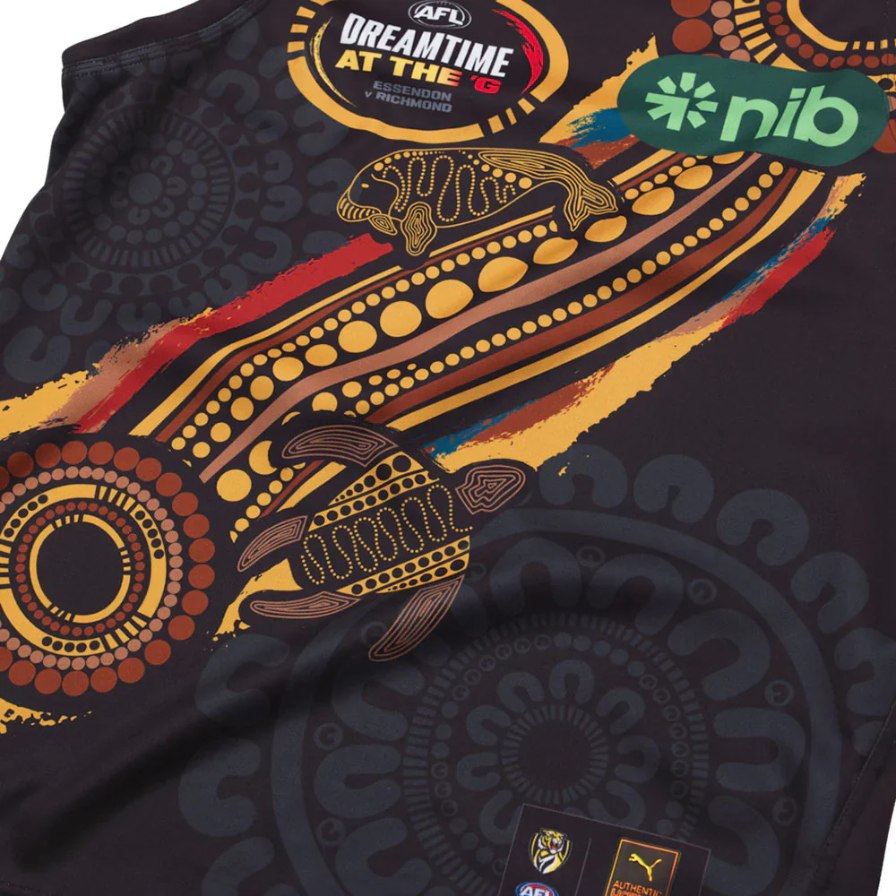 Richmond Tigers 2026 AFL Mens Indigenous Guernsey - Image 3
