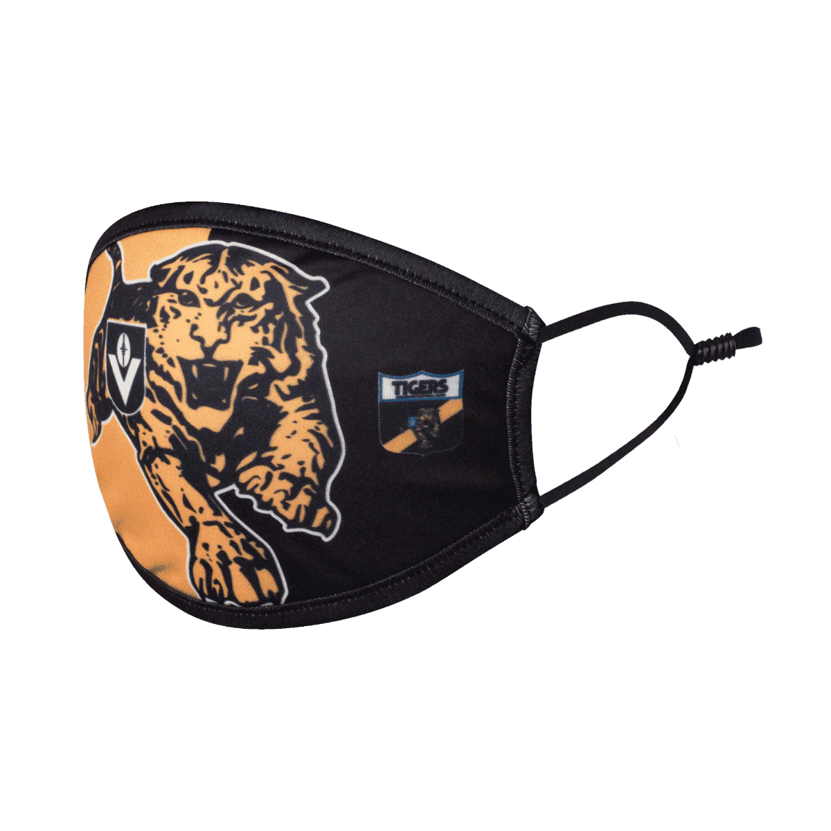 Richmond Tigers AFL Heritage Face Mask 2 Pack - Image 2