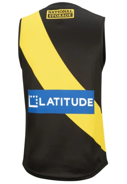 Richmond Tigers AFL Mens Home Guernsey - Image 2