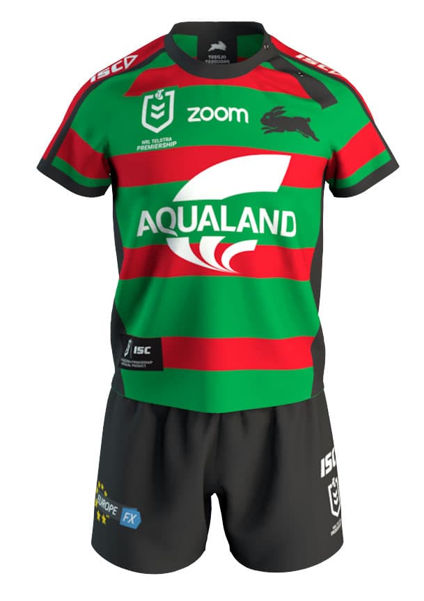 South Sydney Rabbitohs NRL Toddler Home Jersey - Image 4