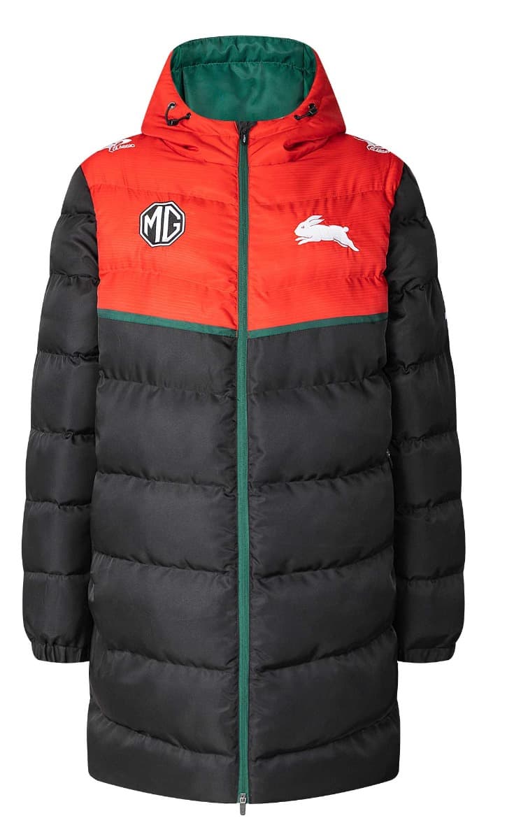 South Sydney Rabbitohs 2025 NRL Mens Coaches Jacket - Image 3