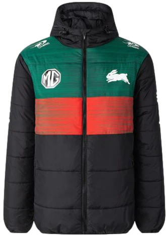 South Sydney Rabbitohs 2025 NRL Mens Puffer Jacket