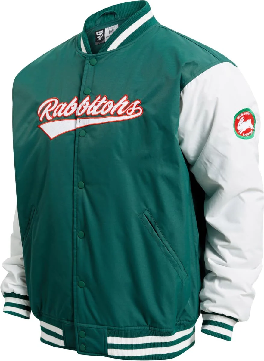 South Sydney Rabbitohs NRL Mens Varsity Jacket