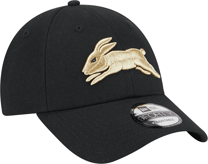 South Sydney Rabbitohs 2026 NRL New Era Gold 9FORTY Snap Cap - Image 2