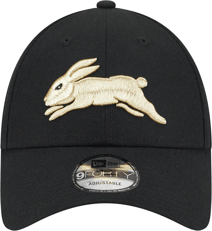 South Sydney Rabbitohs 2026 NRL New Era Gold 9FORTY Snap Cap - Image 3