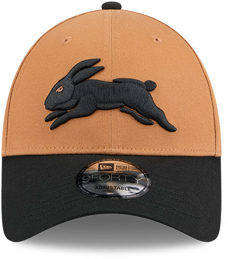 South Sydney Rabbitohs 2026 NRL 9FORTY New Era Two Tone Brown Cap - Image 3