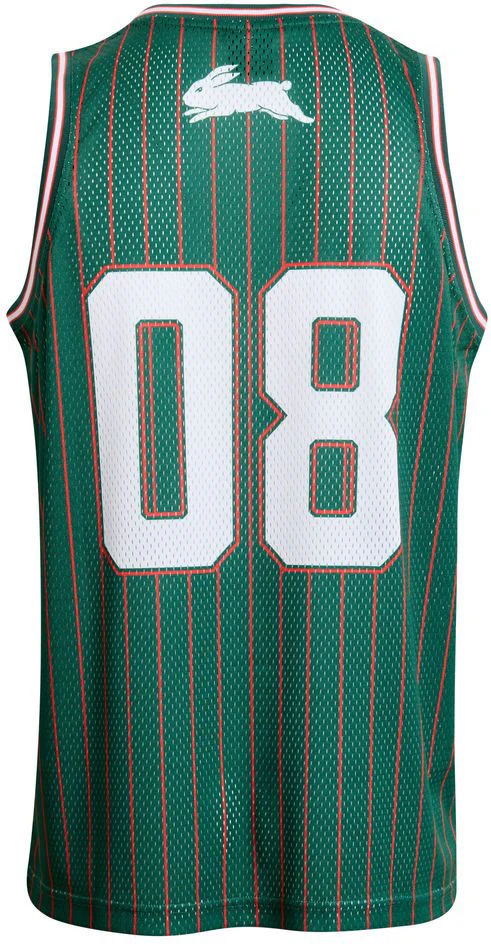 South Sydney Rabbitohs 2026 NRL COAR Mens Basketball Singlet - Image 2