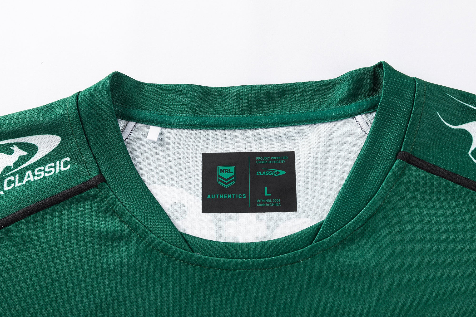 South Sydney Rabbitohs 2026 NRL Mens Green Training Jersey - Image 3