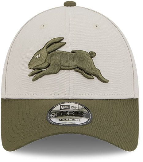 South Sydney Rabbitohs 2026 NRL Adults Olive 9Forty New Era Cap - Image 3
