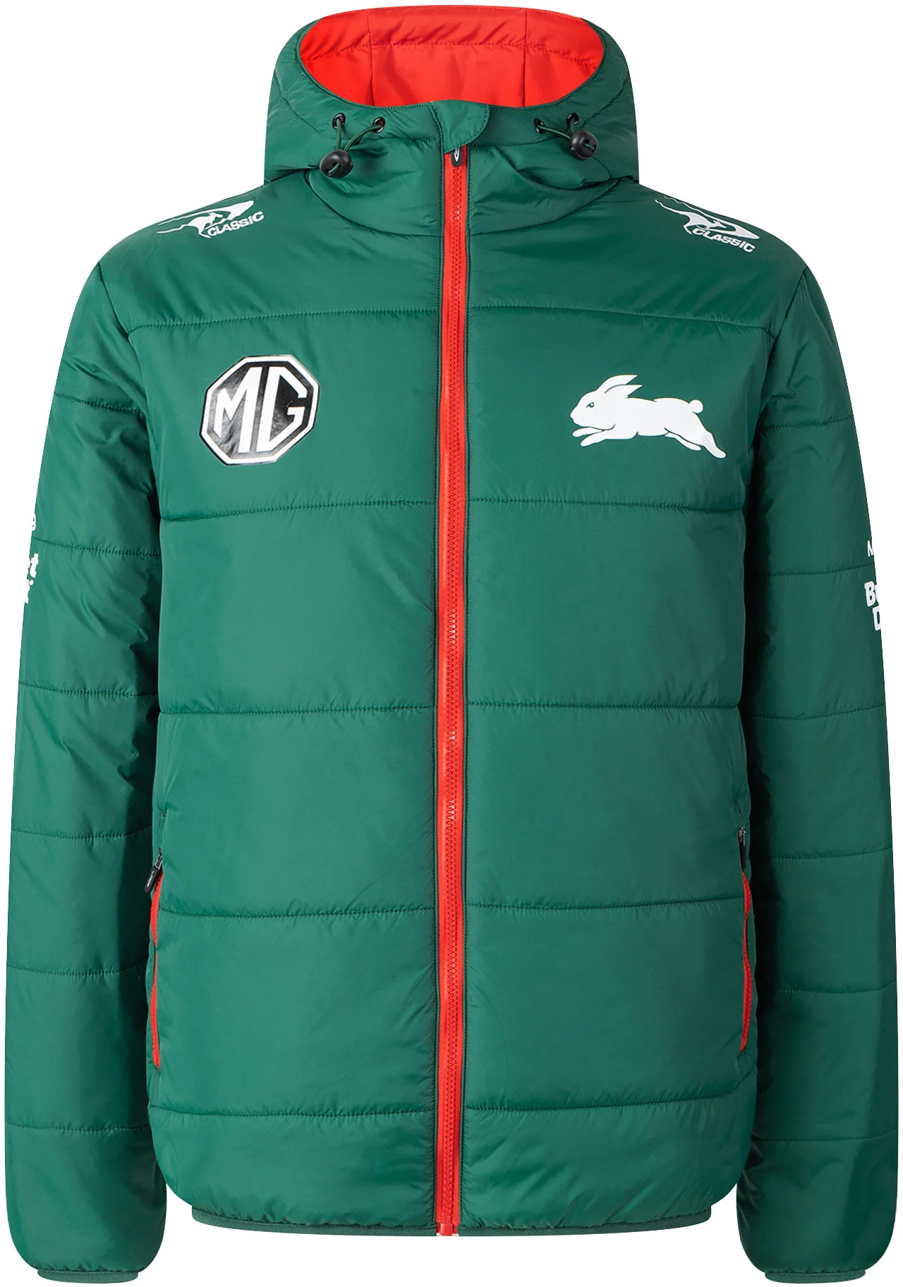 South Sydney Rabbitohs 2026 NRL Mens Puffer Jacket - Image 2
