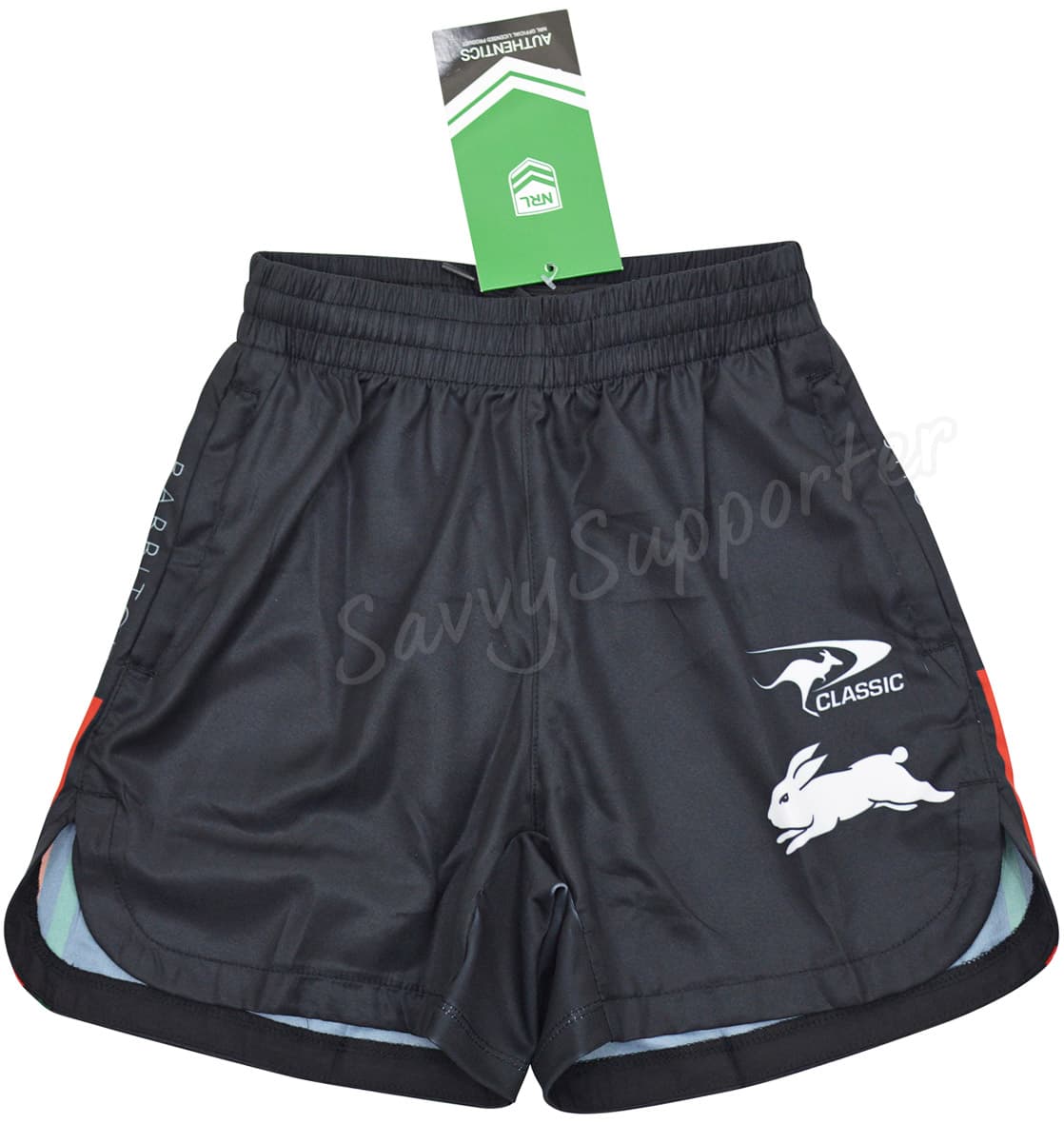 South Sydney Rabbitohs NRL Kids Training Shorts