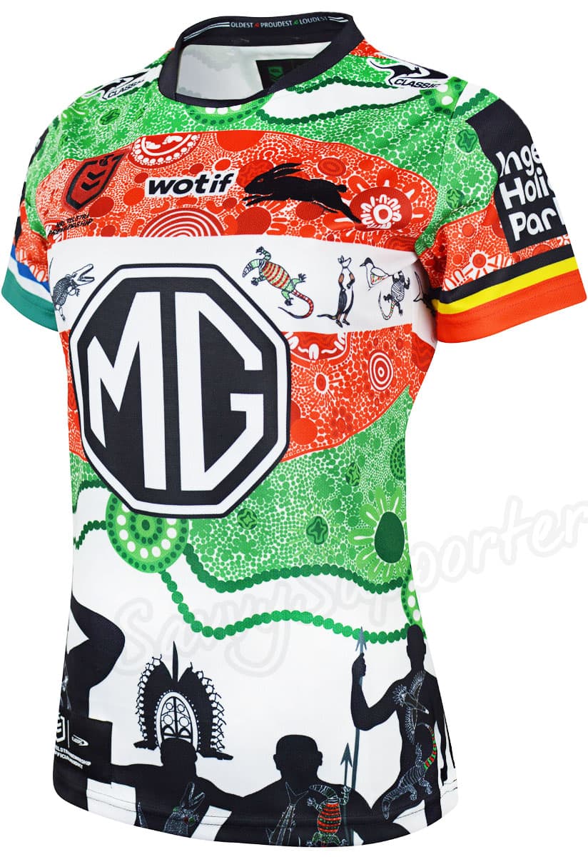 South Sydney Rabbitohs NRL Ladies Indigenous Jersey