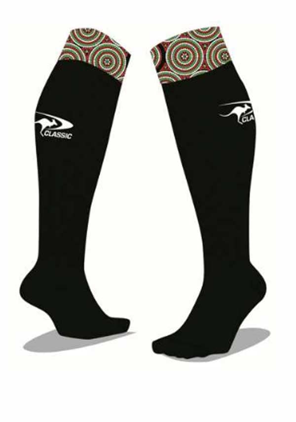 South Sydney Rabbitohs NRL Adults Indigenous Socks