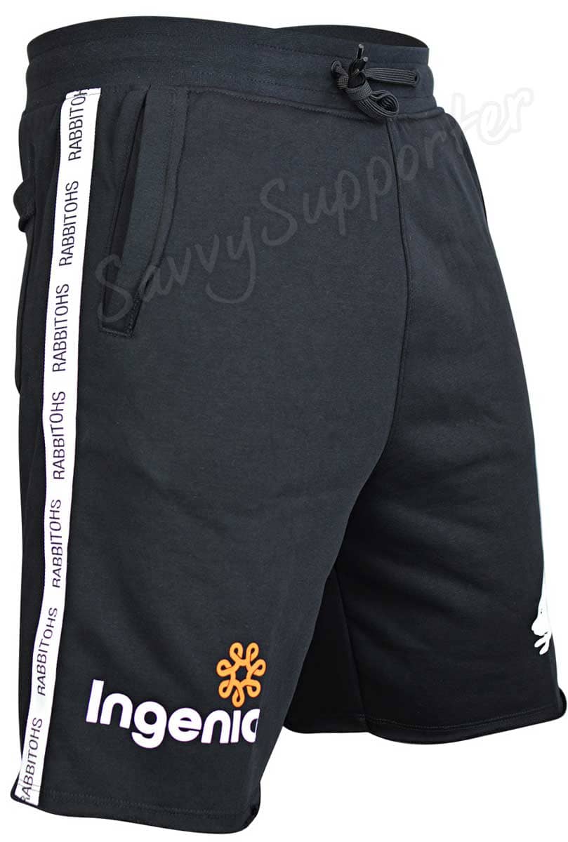 South Sydney Rabbitohs NRL Fleece Travel Shorts - Image 2