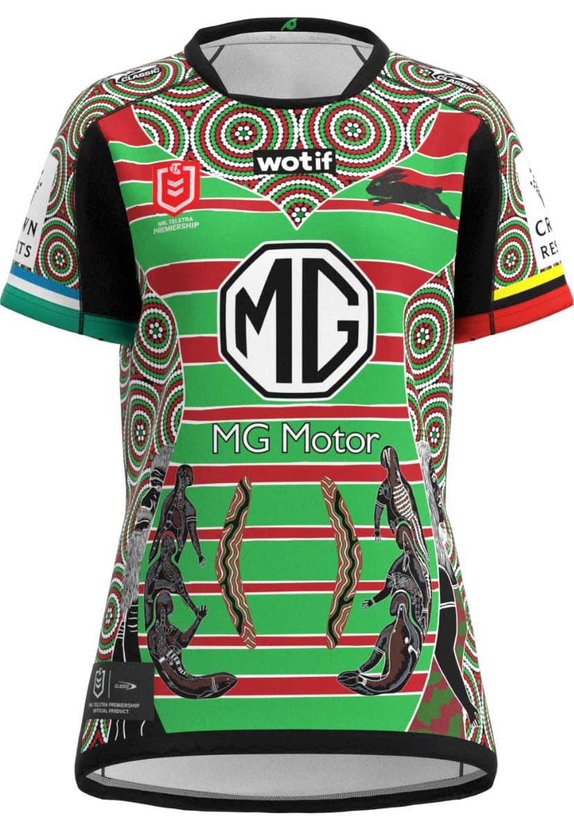 South Sydney Rabbitohs NRL Ladies Indigenous Jersey