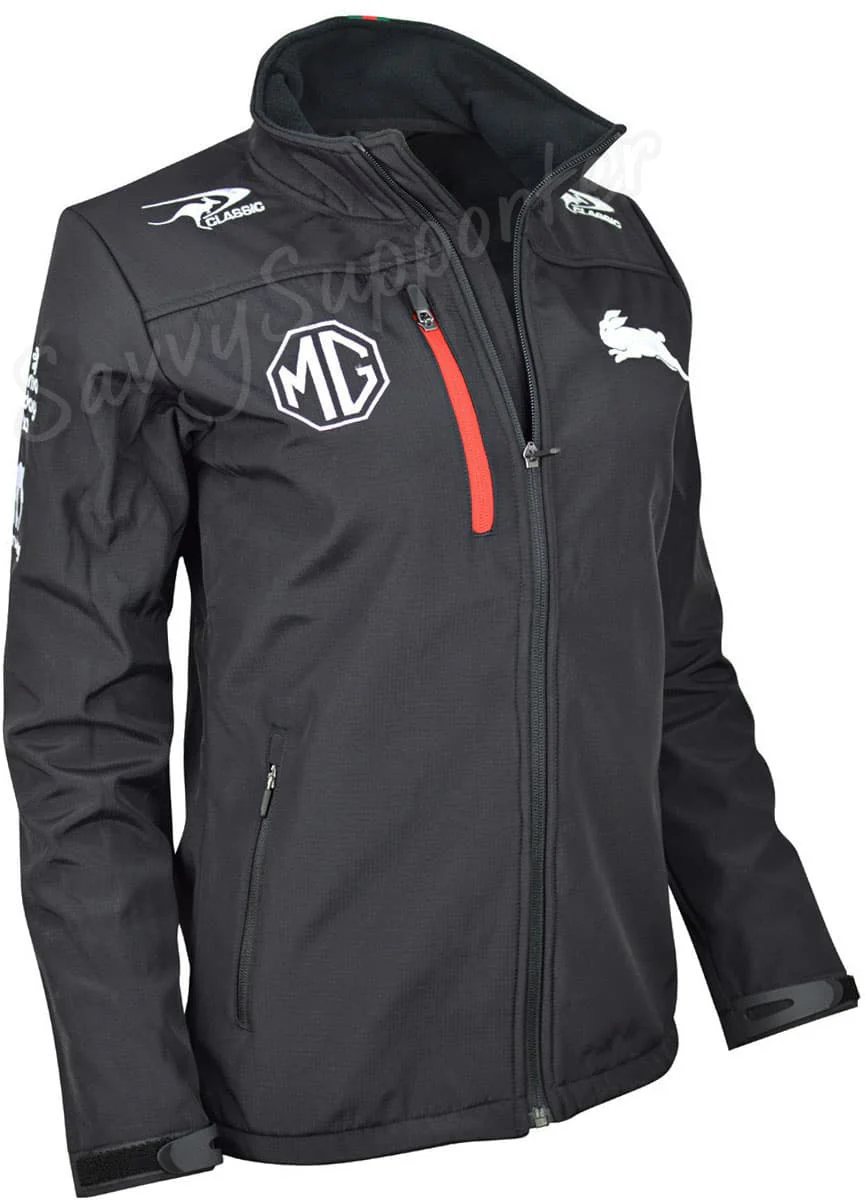 South Sydney Rabbitohs NRL Ladies Softshell Jacket - Image 2