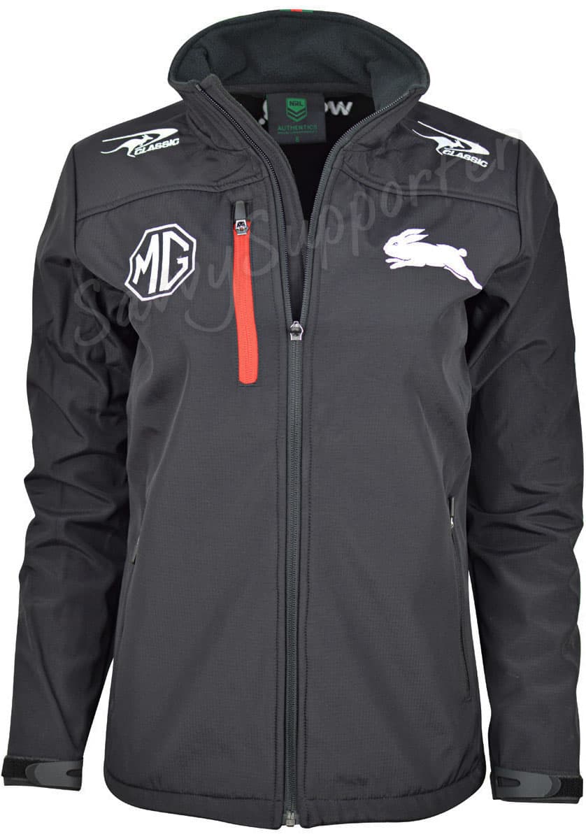 South Sydney Rabbitohs NRL Ladies Softshell Jacket - Image 3