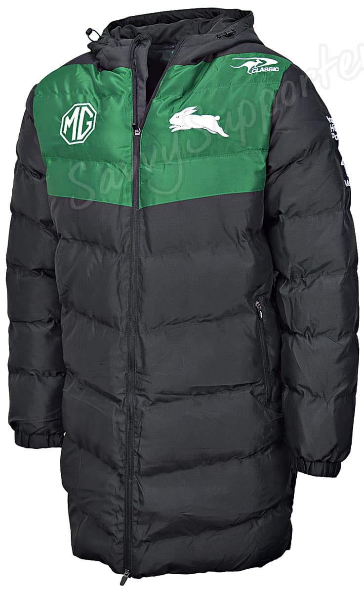 South Sydney Rabbitohs NRL Mens Coaches Jacket - Image 4
